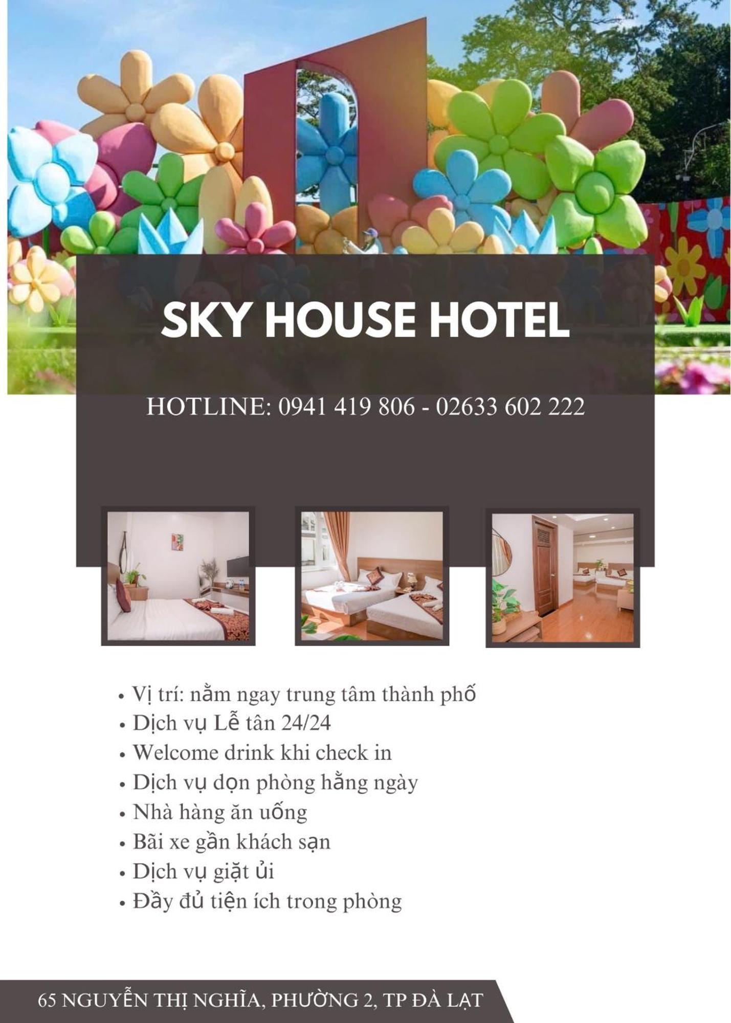 Sky House Hotel Da Lat City Dış mekan fotoğraf